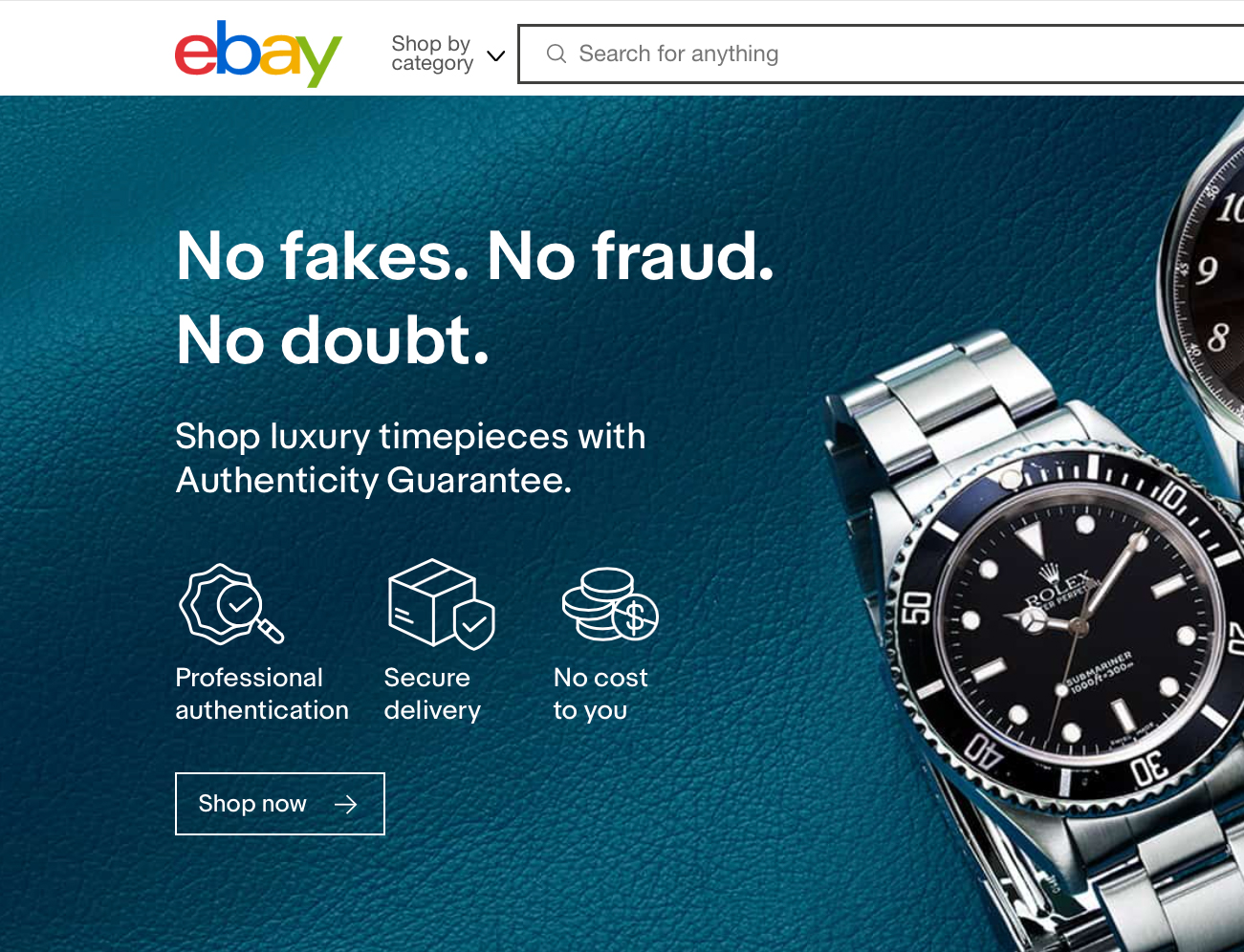eBay Luxury Watches